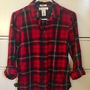 Plaid H&M long sleeve shirt